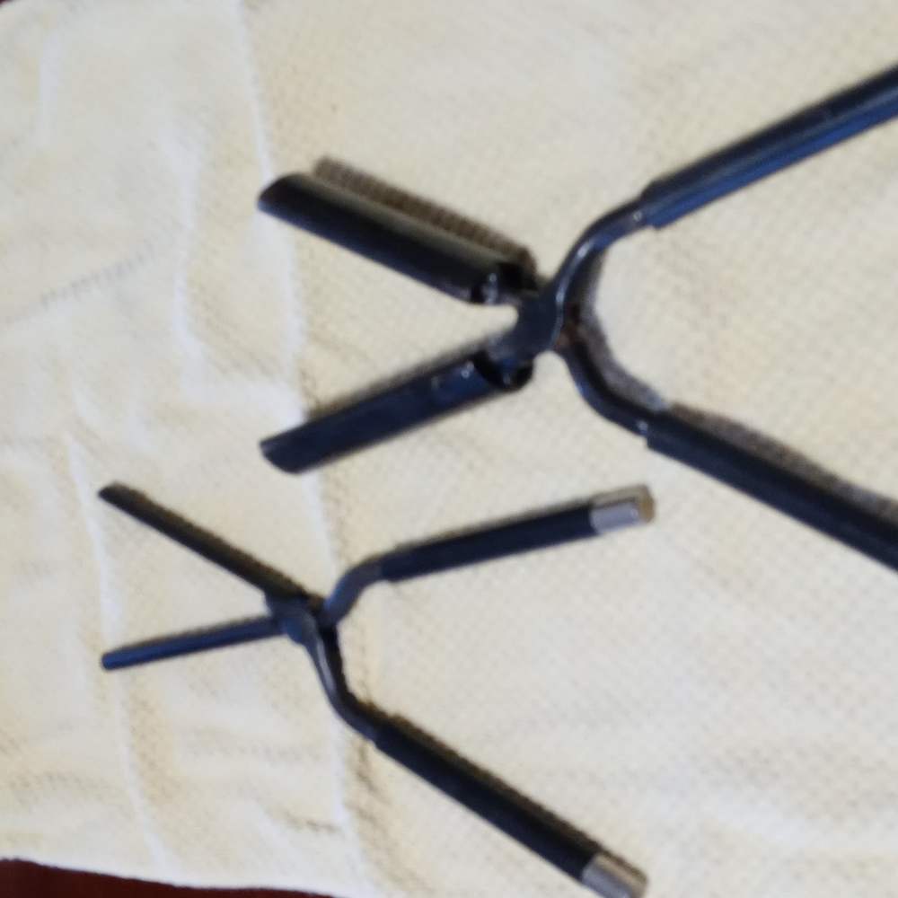 Mid century hair curling iron and straightener 💅